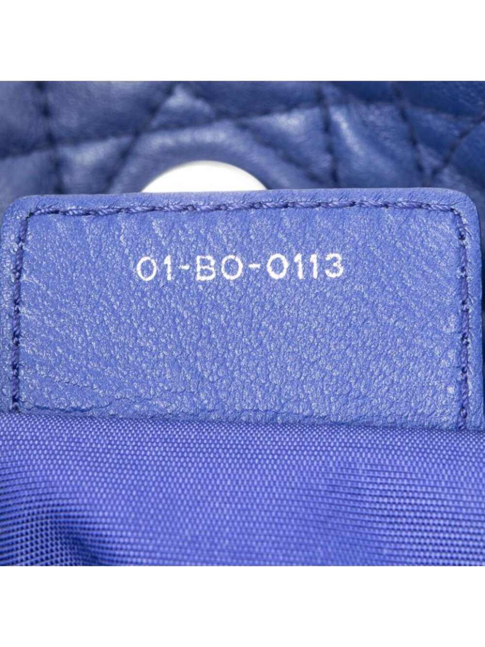 Dior Soft Shopping Tote Navy Canada Lambskin Leather - Picture 10 of 15